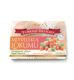 Türkısche Sübware mit fruchtig